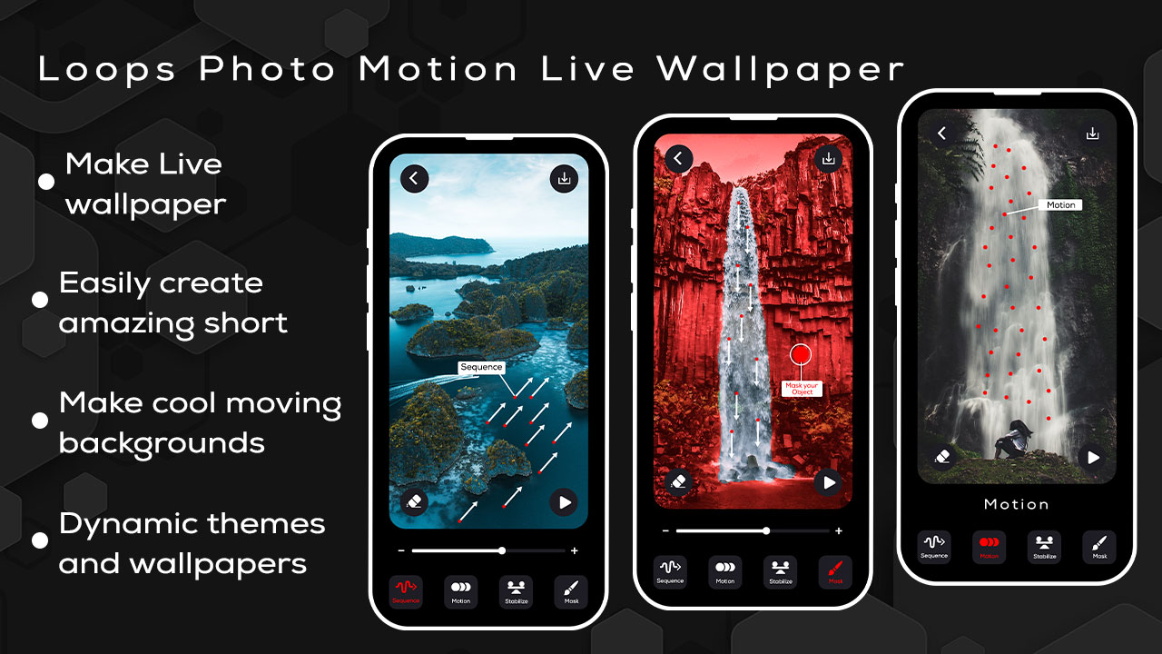 Loops Photo Motion Live Wallpaper Moving Pictures 3D Pictures